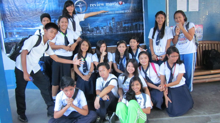 upcat review legazpi students from masbate